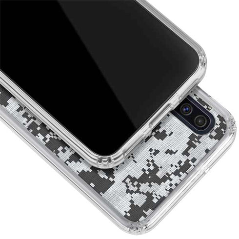 NHL Los Angeles Kings Camo Galaxy A50 Clear Case